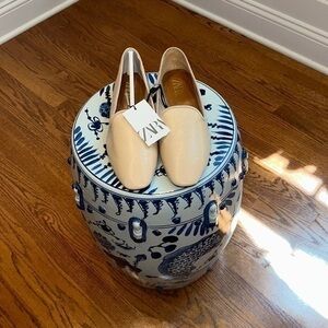 Zara Patten Finish Flats